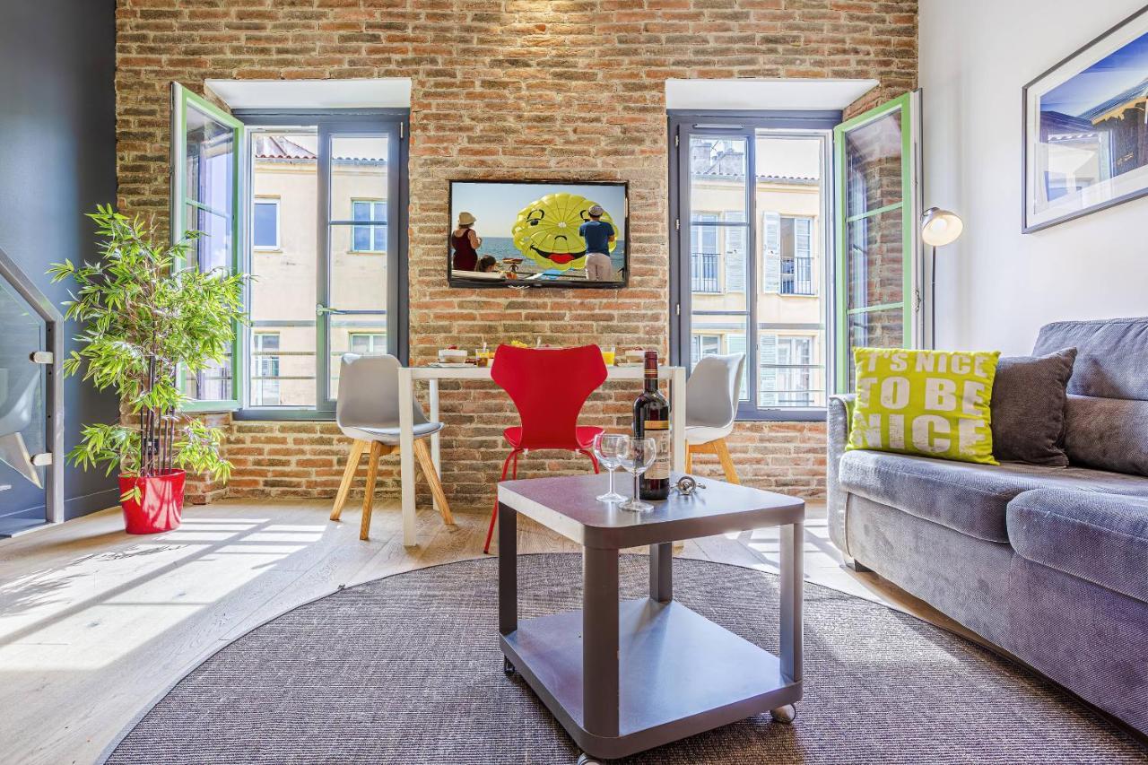 My Casa - 4 Place Massena - Duplex Nice Bagian luar foto