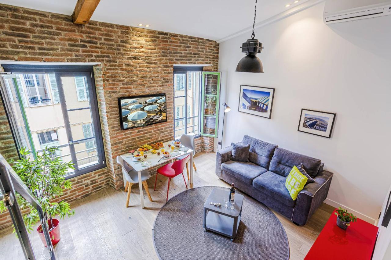 My Casa - 4 Place Massena - Duplex Nice Bagian luar foto